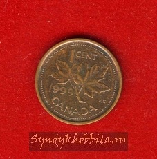1 цент 1999 год Канада
